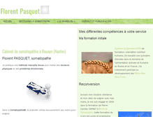 Tablet Screenshot of pasquet-somatopathie.fr